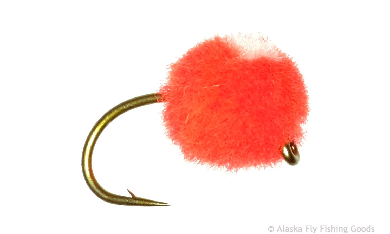 Glo Bug #6 - Flame - Egg Flies & Glo Bugs - Alaska Fly Fishing Goods