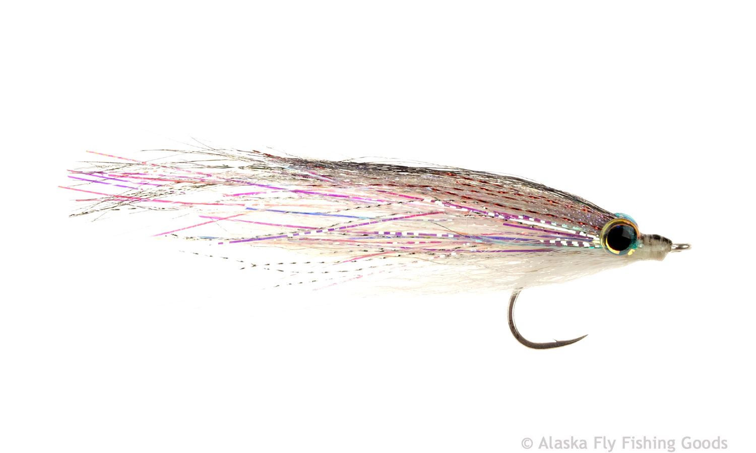 Psychedelic Herring - 2/0 - Saltwater Flies - Alaska Fly Fishing Goods