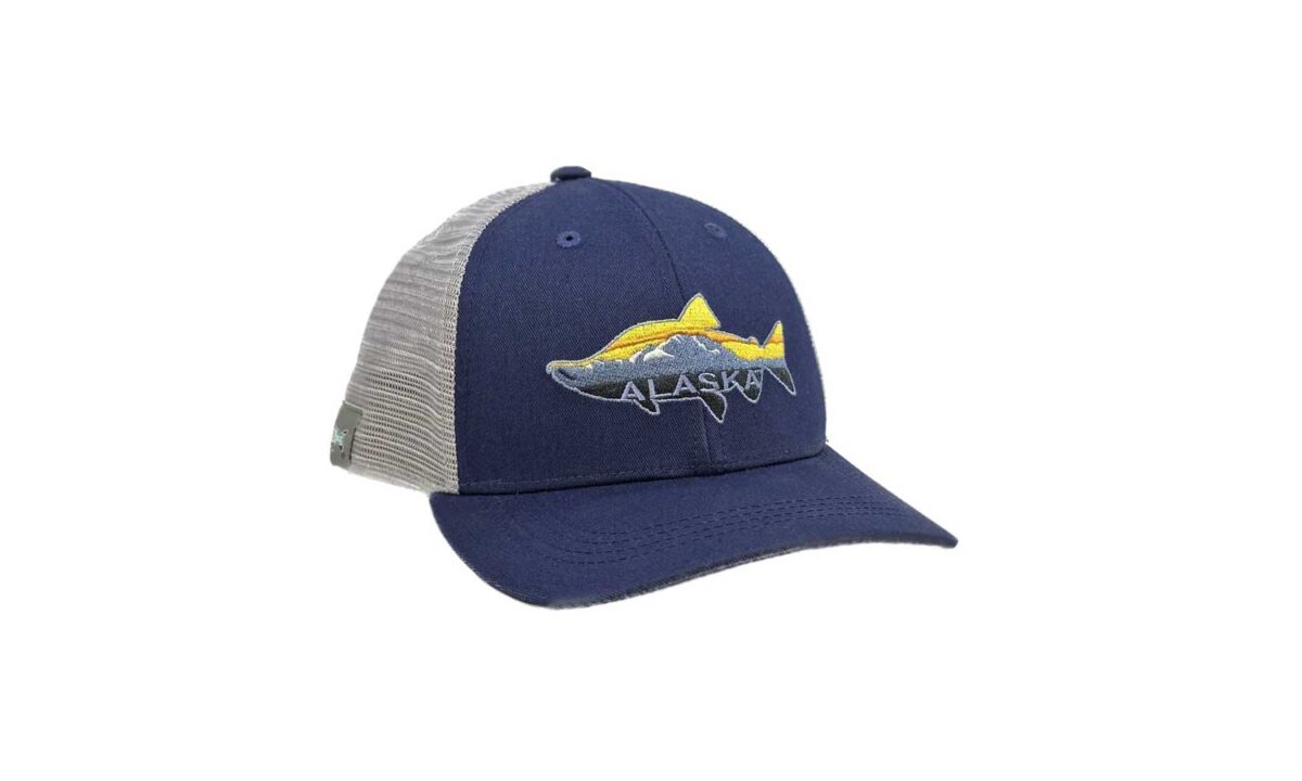 Rep Your Water Alaska Denali Salmon - Hats - Alaska Fly Fishing Goods