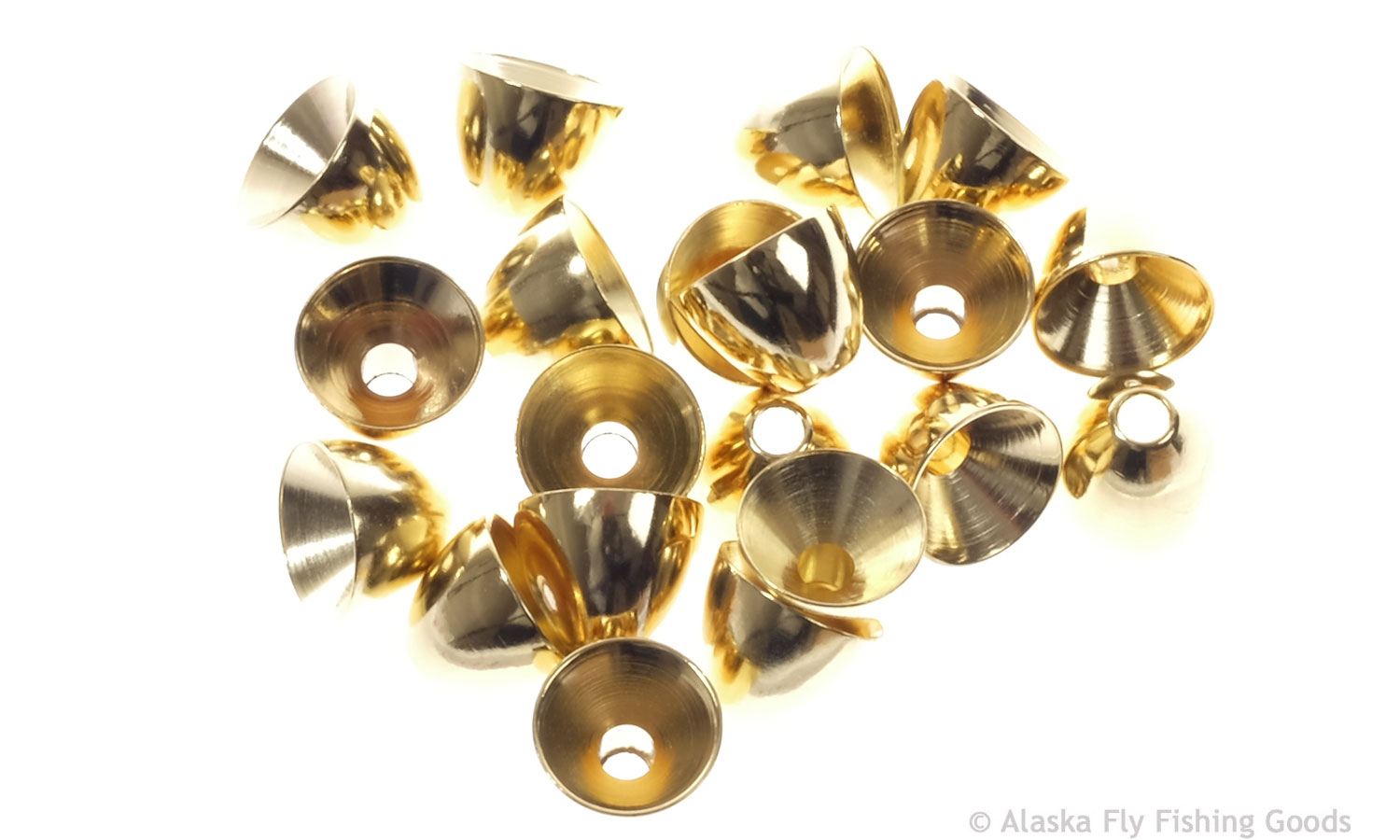 Brass Cones - Gold