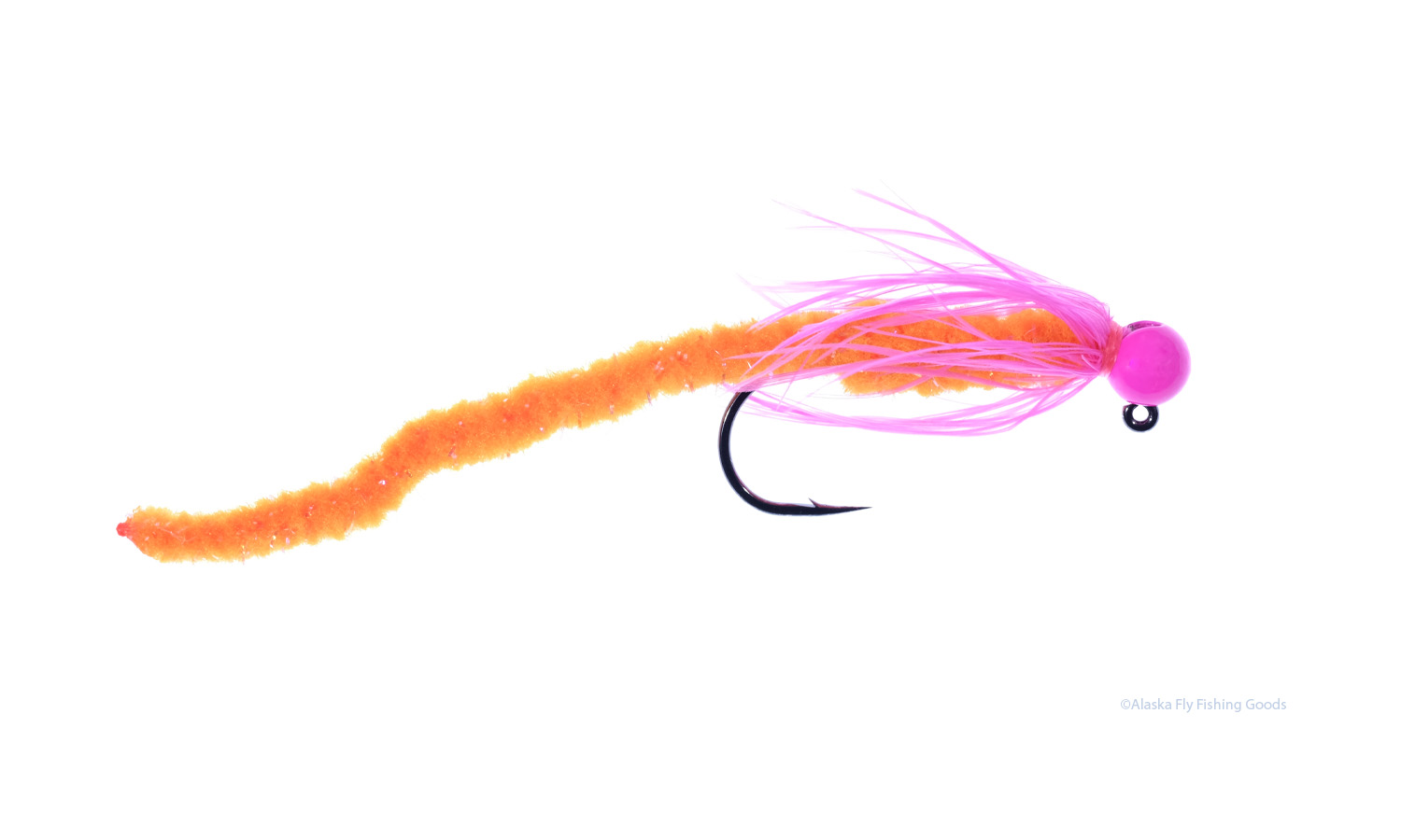 Galaxy Worm #1/0 - BC Steelhead Flies - Alaska Fly Fishing Goods