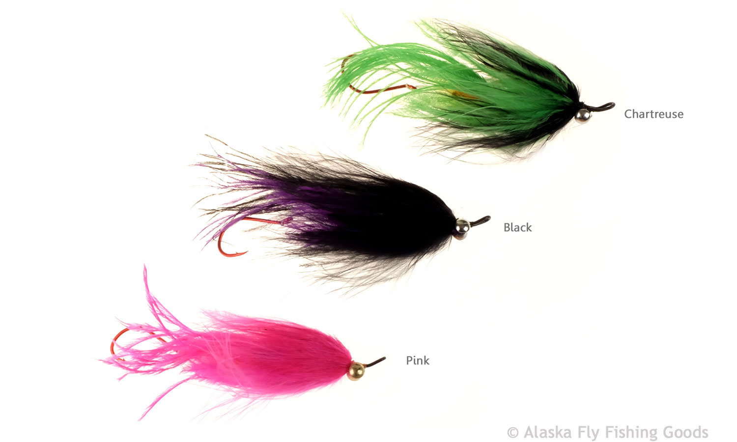 Guide Intruder - Pink #1/0 - Alaska Fly Fishing Goods