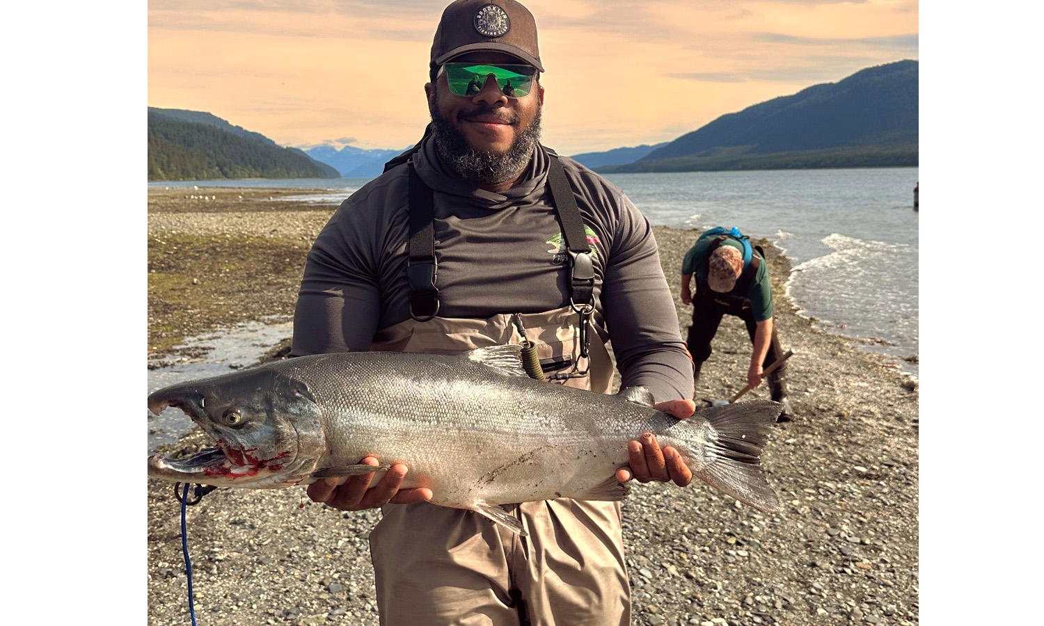 Kyle Paw First Coho