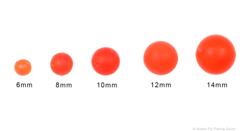 Can I catch salmon on these 8mm beads or is it too small? : r