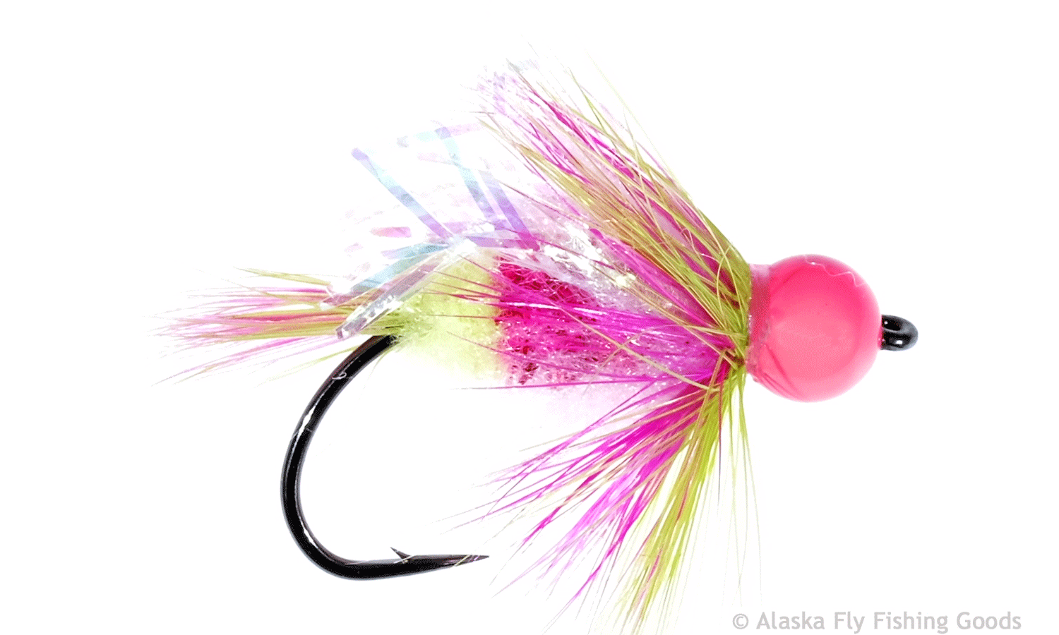 White/Hot Pink #4 Hook Soft Body Floating Jig- 5 pack - Reel Bait