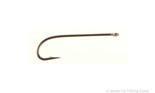 TMC 2499SP-BL Barbless Stout Curved Fly Hook