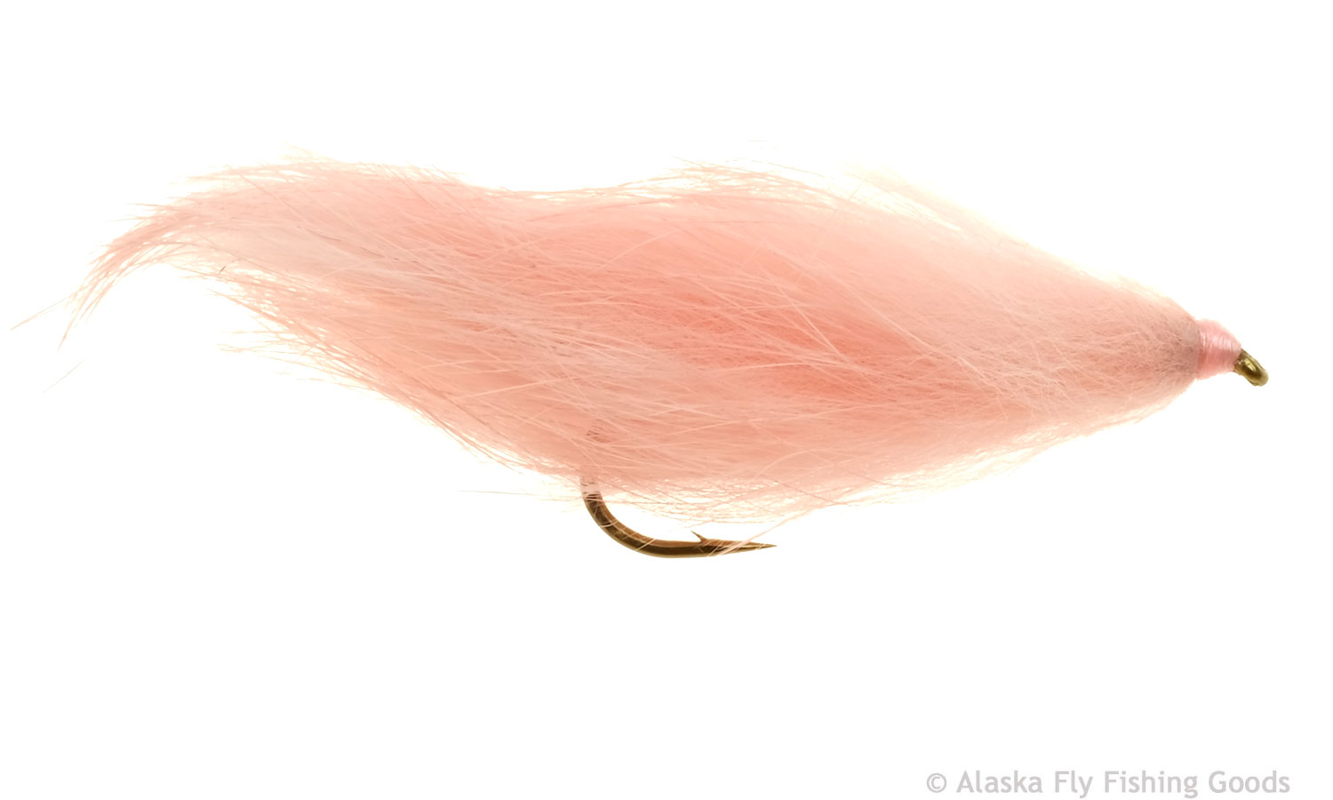 Flesh Fly Salmon Pink 4 Flesh Flies Alaska Fly Fishing Goods