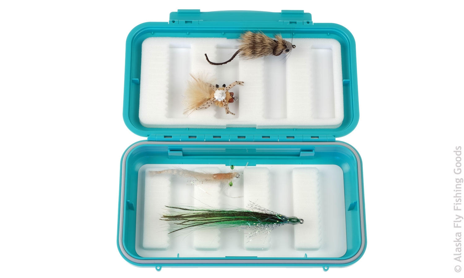 small fly box fishing for fly files silicone insert ice jig box fly box for  fly fishing green silicone insert