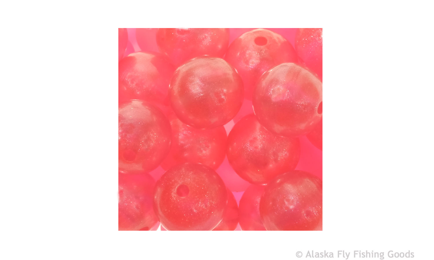 Mark's Metalhead Magnet Bead - Guide Pink 10mm - Guide Model Steelhead Beads  - Alaska Fly Fishing Goods