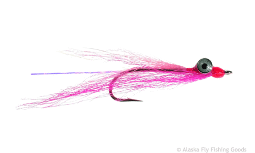 Gotcha Clouser - Tan/Pink #6 - Bahamas - Alaska Fly Fishing Goods