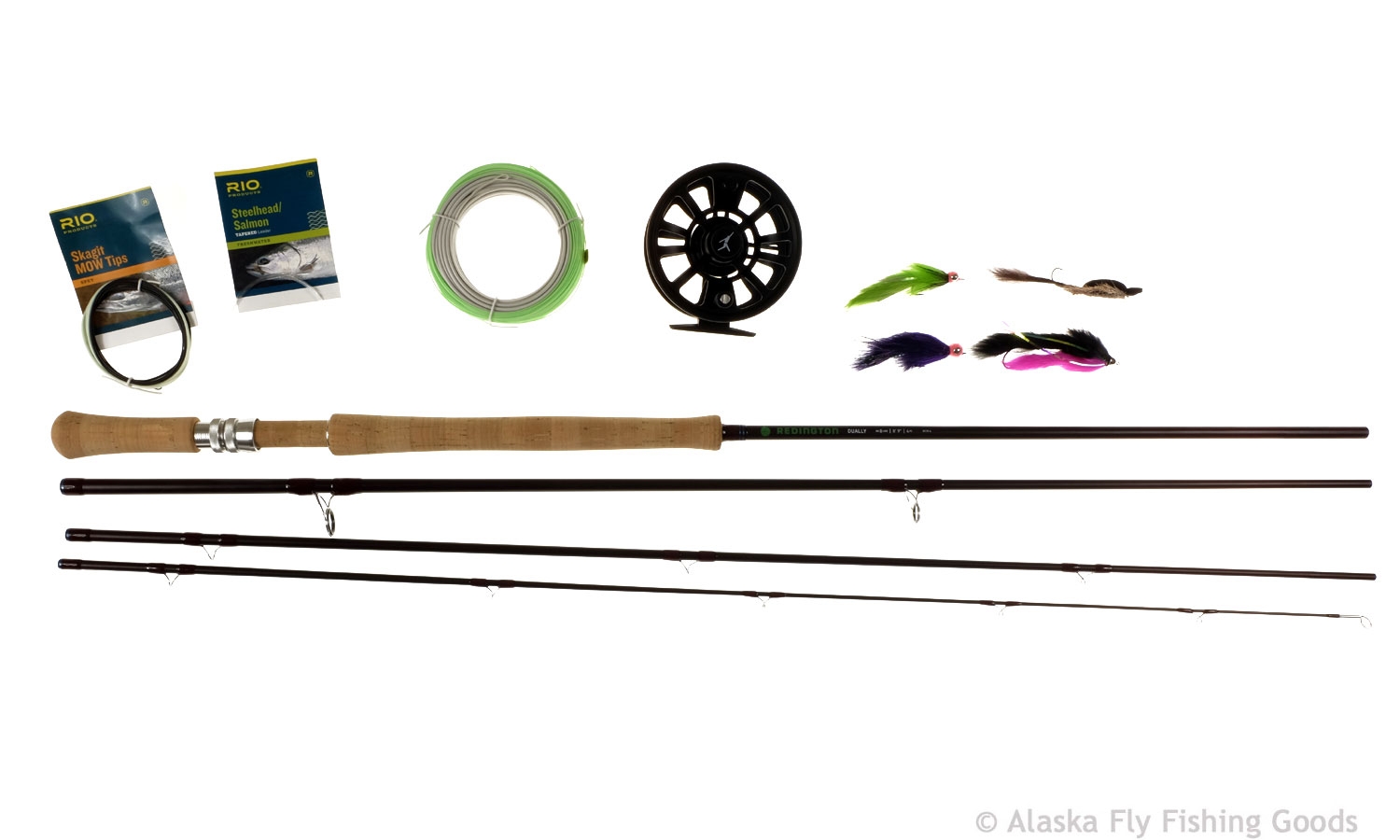 Redington Dually 8116-4 Package - Switch Rod & Reel Packages - Alaska Fly  Fishing Goods
